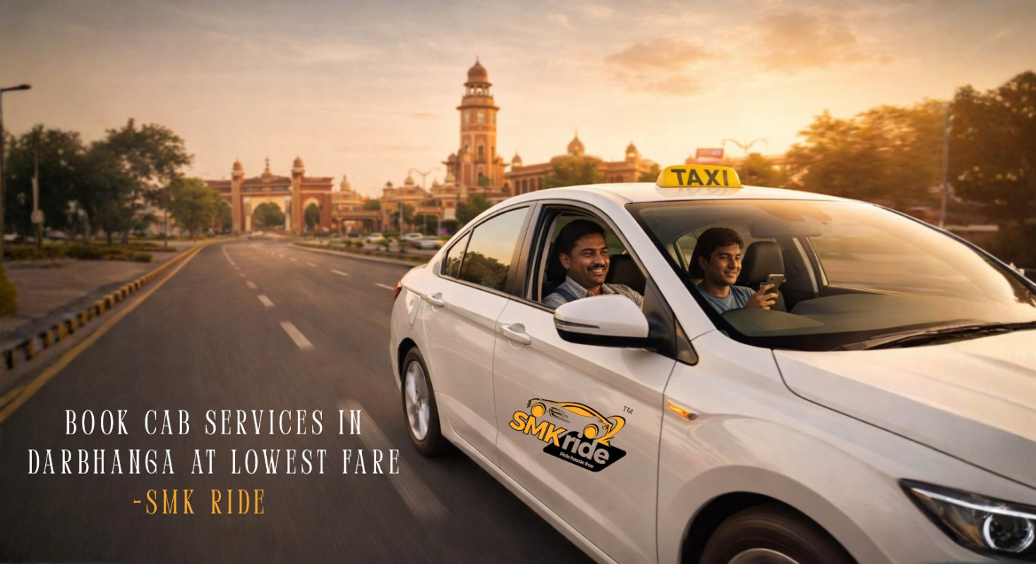 Book Cab Services in Darbhanga at Lowest Fare | SMK Ride